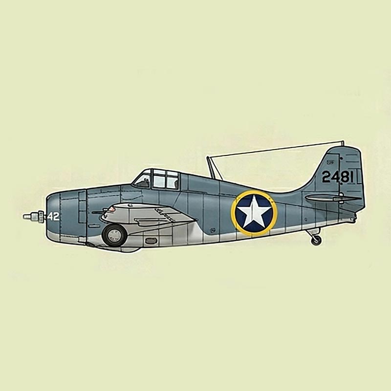 Insignien 9th Airforce F4F Wildcat – Bild 2